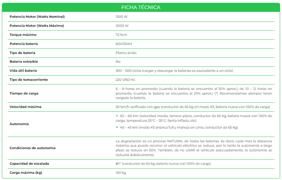 Moto Eléctrica E5